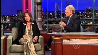 Steven Tyler on the Late Show with David Letterman [upl. by Nodnab]