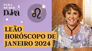 LEÃO  JANEIRO de 2024 MÁRCIA FERNANDES faz PREVISÕES para o SIGNO [upl. by Electra]