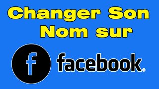 Comment changer son nom sur Facebook sur téléphone [upl. by Almita]