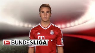 Mario Götze  Top 5 Goals [upl. by Squires]