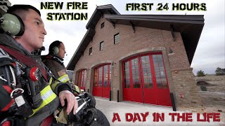 First 24 Hours in a New Fire Station  A Day in the Life [upl. by Tsirhc]