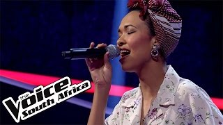 Eden Myrrh sings Chandelier  The Blind Auditions  The Voice South Africa 2016 [upl. by Alyhs]