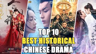 Top 10 best historical Chinese drama of all time  Like Hobby [upl. by Notffilc]