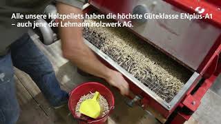 Herstellung von Holzpellets [upl. by Aidnis]