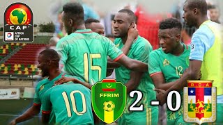 MAURITANIE VS CENTRAFRIQUE 2ÈME MITEMPS [upl. by Pedro52]