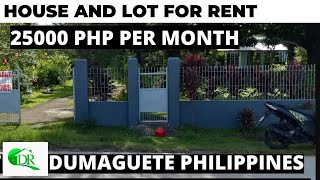 25K PHPHOUSE FOR RENTDUMAGUETEPHILIPPINES3 BEDROOMS [upl. by Nalat]