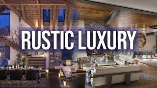 RUSTIC LUXURY The Trend REPLACING FARMHOUSE [upl. by Dewain]