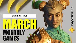 Official PS PLUS ESSENTIAL Games for MARCH 2025 [upl. by Ayirp]