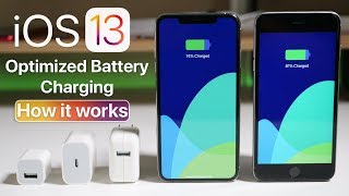 iOS 13 Battery Optimization  How it works [upl. by Nanda]