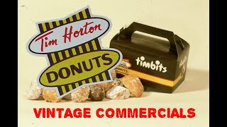 THE BEST OF TIM HORTON 1980s COMMERCIALS [upl. by Tallbot41]