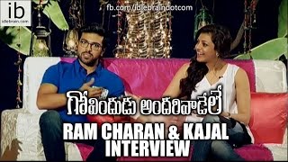 Ram Charan amp Kajal Agarwal interview about GAV  idlebraincom [upl. by Darice753]