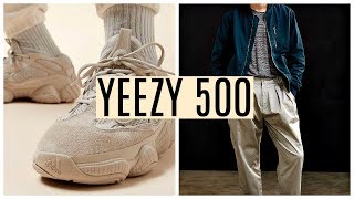 HOW TO STYLE YEEZY 500  3 Outfit Ideas  Mens Fashion  Daniel Simmons [upl. by Ewer672]