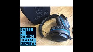 SADES R3 Gaming Headset I Test amp Review [upl. by Dekow]