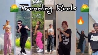 Trending reels Instagram famously reels northeast India talented choreographers  dancechallenge [upl. by Danie]