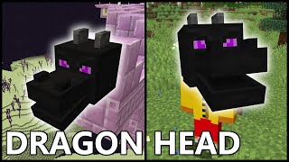 How To Get DRAGON HEAD In MINECRAFT [upl. by Josselyn354]