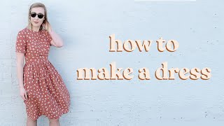 How To Make The Perfect Dress  Free Pattern [upl. by Uyr]