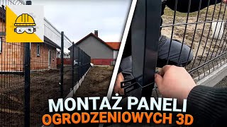 Montaż Paneli Ogrodzeniowych 3d [upl. by Elodia866]