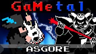 ASGORE Undertale  GaMetal Remix [upl. by Ahsekar273]