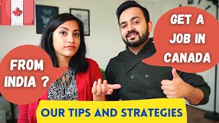 RECRUITER EXPLAINS  HOW TO GET A JOB IN CANADA from India  Our Tips and Strategies [upl. by Lubin]