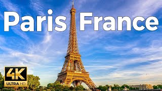 Paris France Walking Tour 4k Ultra HD 60fps – With Captions [upl. by Idna]