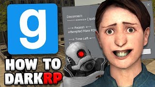 How to DarkRP Garrys Mod [upl. by Anelhtac]