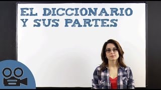 El diccionario y sus partes [upl. by Ahsimak]