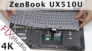 Asus UX510U  keyboard replacement 4K [upl. by Iaj]