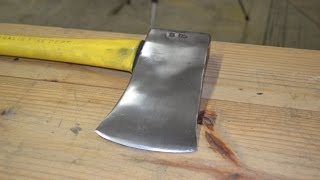 Axe Maintenance sharpening and polishing [upl. by Joela]