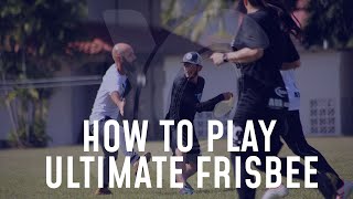 How to Play Ultimate Frisbee for Beginners [upl. by Yevette]