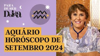 AQUÃRIO  SETEMBRO de 2024 MÃRCIA FERNANDES faz PREVISÃ•ES para o SIGNO [upl. by Aiuhsoj52]