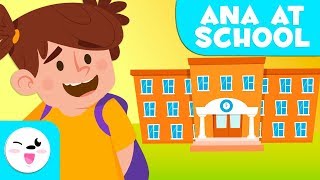 Anna at school  Stories for kids [upl. by Onivag]