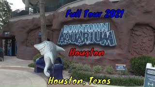 Downtown Aquarium Houston Full Tour  Houston Texas [upl. by Illah621]