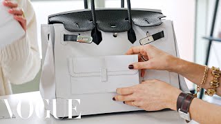 How Hermès Bags Are Made  Vogue [upl. by Yelad]