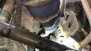 Remove clutch fan 4200 Vortec 42L [upl. by Kast914]