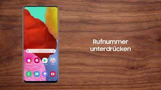 Galaxy Smartphone Rufnummer unterdrücken [upl. by Norihs]