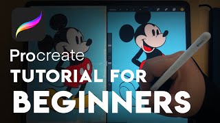 How to Draw in Procreate for Beginner iPad Pro [upl. by Nlocnil472]