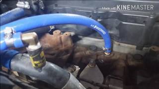 2012 Cummins 67 Sinister Coolant Filter kit install [upl. by Absa]