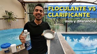 Cómo LIMPIAR una PISCINA💧 con agua TURBIA✅ GEL FLOCULANTE🔵 [upl. by Eednim]