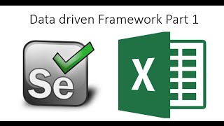 Data Driven Framework in Selenium Webdriver Part 1 [upl. by Natasha]