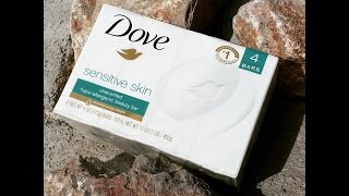 Dove sensitive skin unscented hypoallergenic Beauty Bar [upl. by Fleeta582]