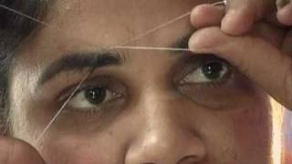 How to Do Eyebrow Threading [upl. by Nedry]