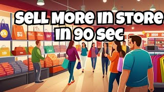 How To Sell More In Your Retail Store in 90 seconds [upl. by Ugo114]