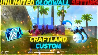 How To Solve Craftland Custom Problem  Craftland Room Unlimited Gloo Wall kaise kare [upl. by Lainey746]