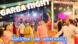 Garba Night at NLU Jabalpur  Mad Barrister Vlogs [upl. by Dilaw386]