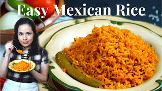 How to make MEXICAN RICE  TRADITIONAL MexicanSPANISH rice RECIPE [upl. by Attener213]