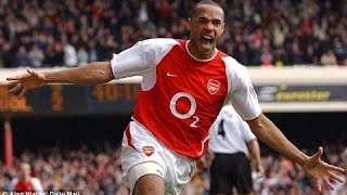 Thierry Henry ● Best Arsenal Goals With English Commentary [upl. by Zirtaeb]