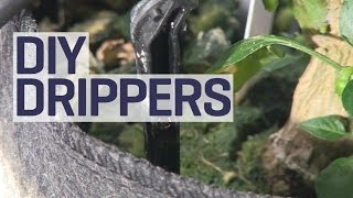 DIY Drippers Drip Irrigation for Hydroponics [upl. by Gav]