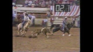 Team Roping  1984 NFR Rodeo Round Highlights and 10th Go Round [upl. by Danya]