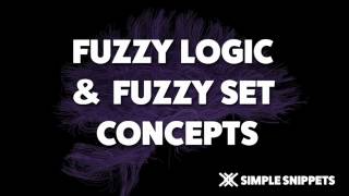 Fuzzy Logic Tutorials  Introduction to Fuzzy Logic Fuzzy Sets amp Fuzzy Set Operations [upl. by Assertal836]