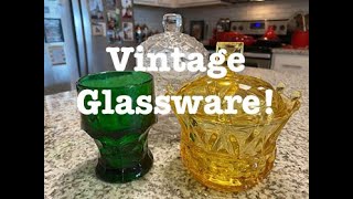 Vintage Glassware [upl. by Seek]